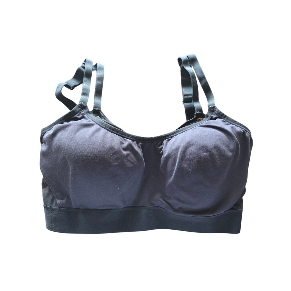 Notori 34DDD Womens Bra Lined Underwired Black Adjustable Straps